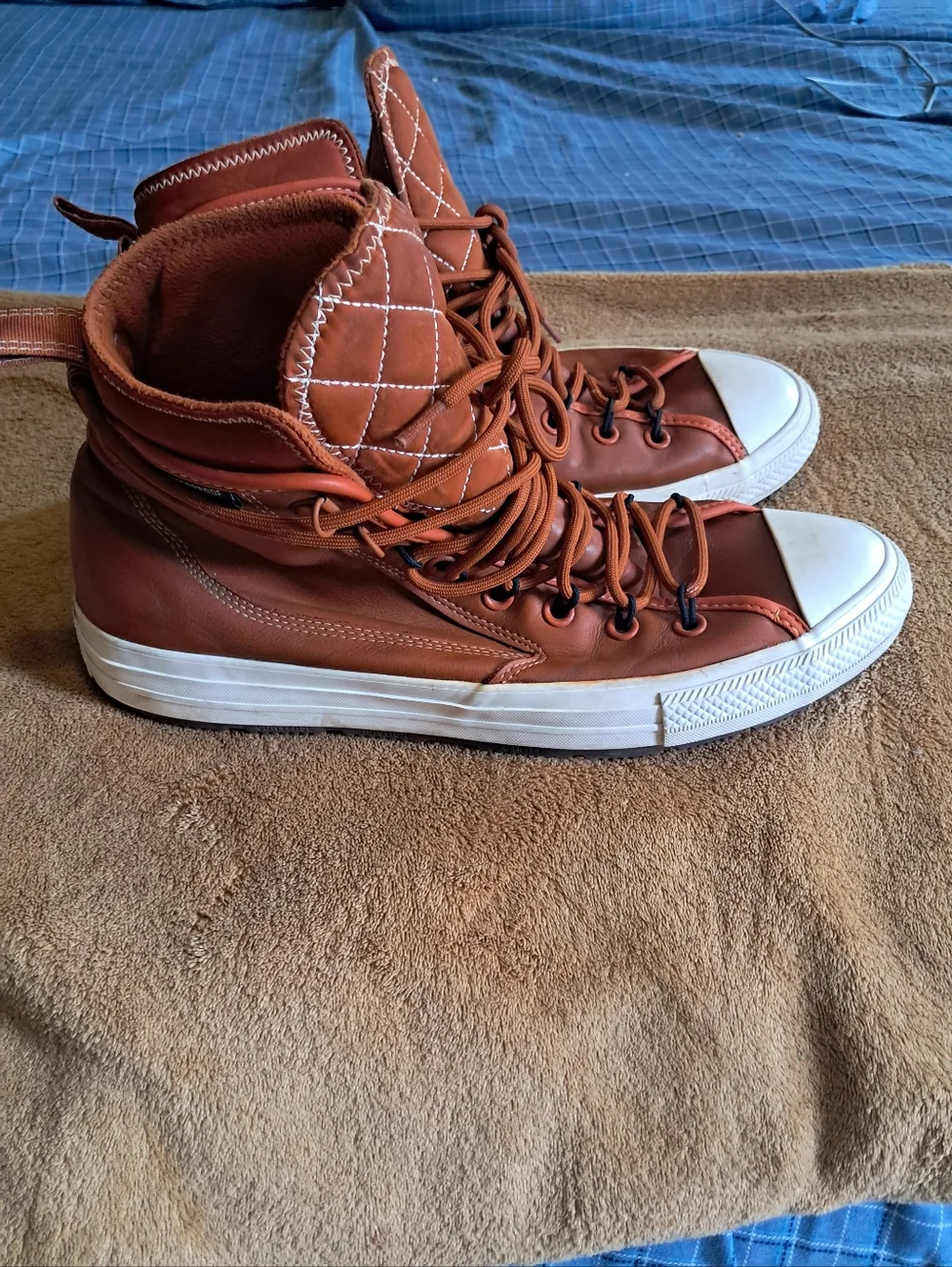 Size 10.5 - Converse Chuck Taylor All Star Utility All Terrain High Amber Sepia - Picture 4 of 9